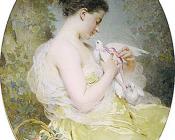 查理 卓别林 : Jeune fille a la colombe